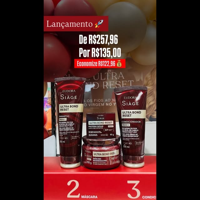 Cuidados com os cabelos e cosméticos Bela Jô